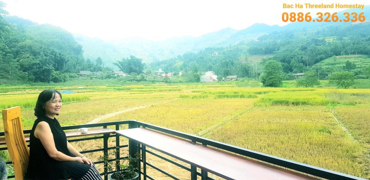Bac Ha Threeland Homestay Buitenkant foto