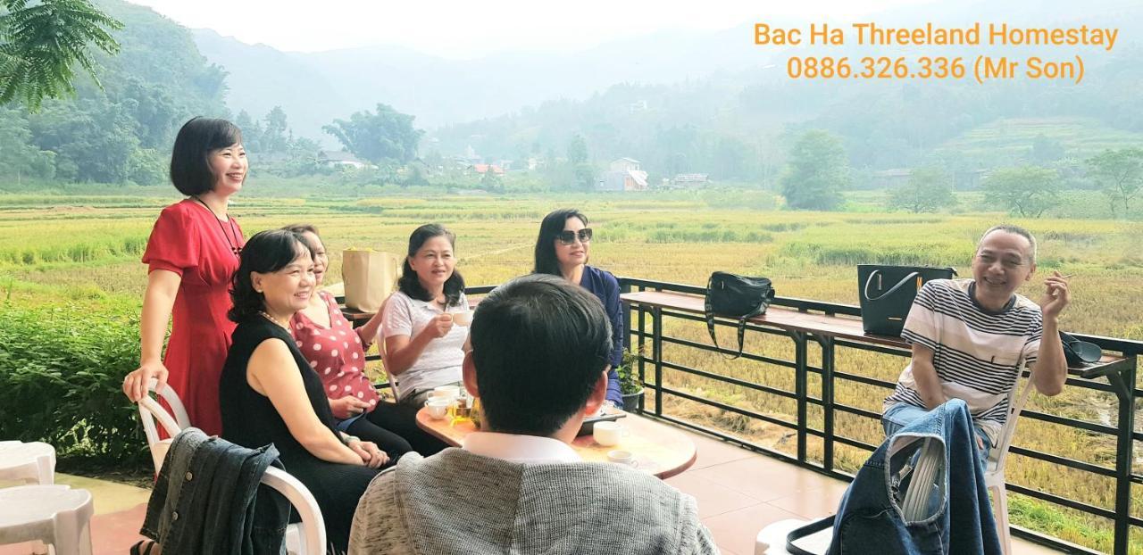 Bac Ha Threeland Homestay Buitenkant foto