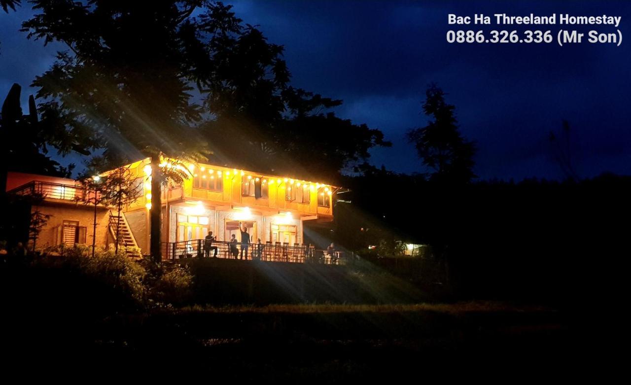 Bac Ha Threeland Homestay Buitenkant foto