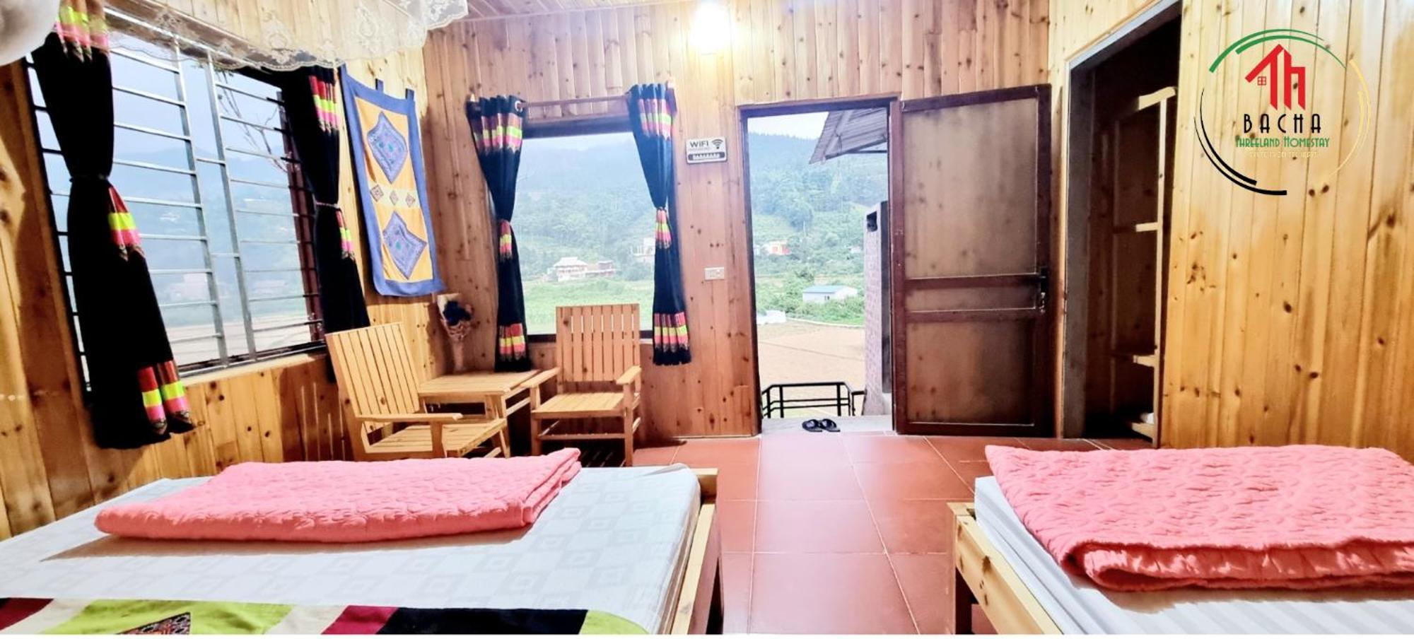 Bac Ha Threeland Homestay Buitenkant foto