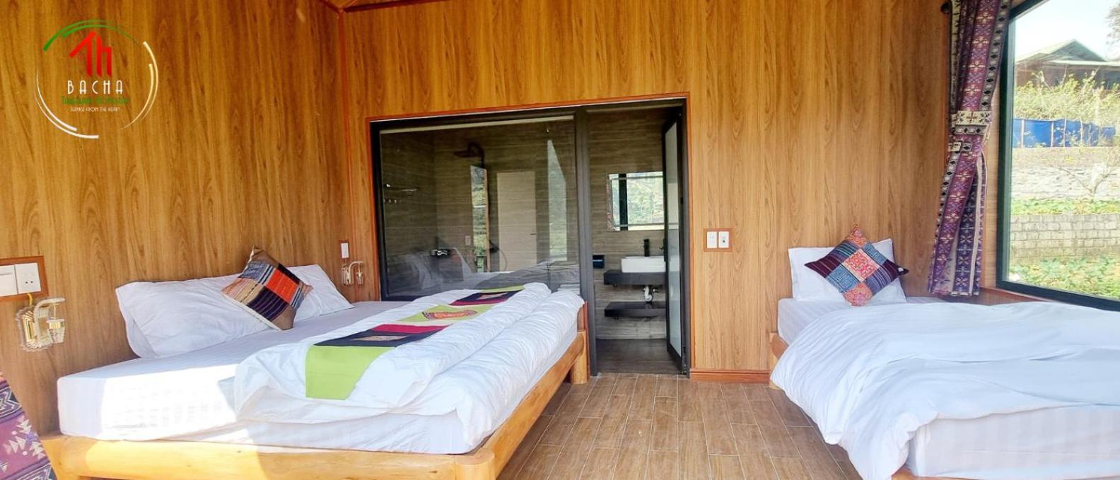 Bac Ha Threeland Homestay Buitenkant foto